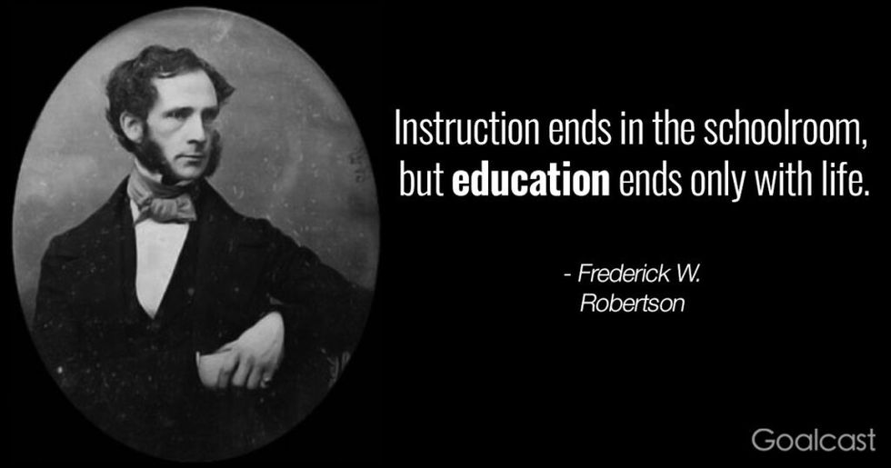 Frederick-W-Robertson-Quote on-Instruction-Education