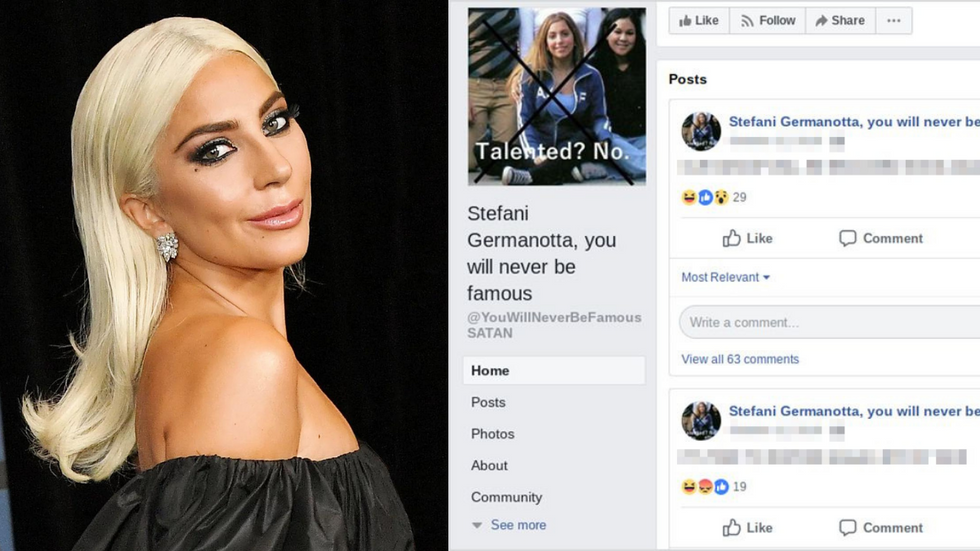 Lady Gaga's School Bullies Made a Facebook Group To Take Her Down - And Royally Failed