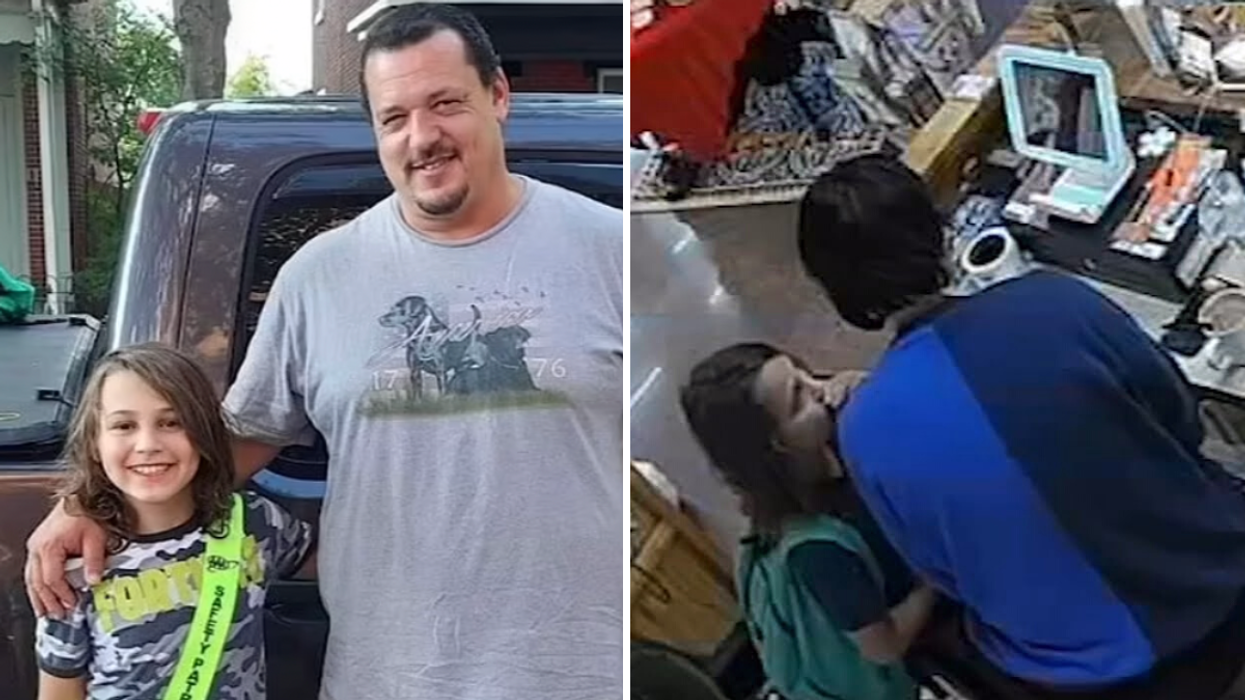 10-Year-Old Realizes a Stranger Is Following Him - A Teen Cashier Saves Him by Pretending to Be His Mom