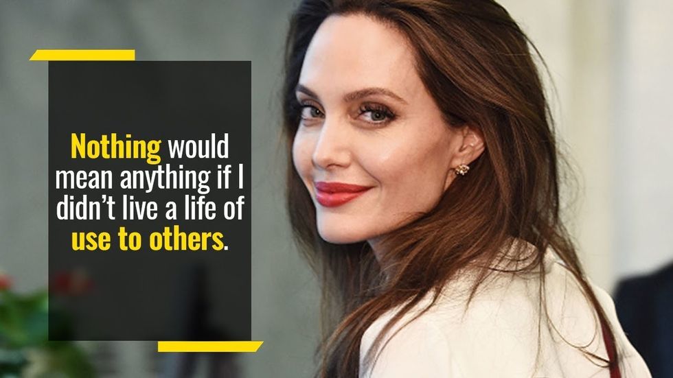 Angelina Jolie - To Be Of Use (Inspirational Speech)