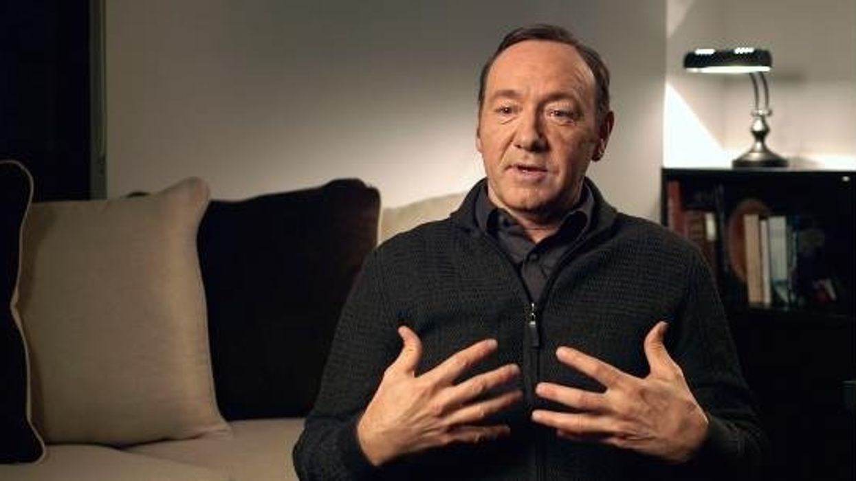 Kevin Spacey on what gave him the confidence to start acting
