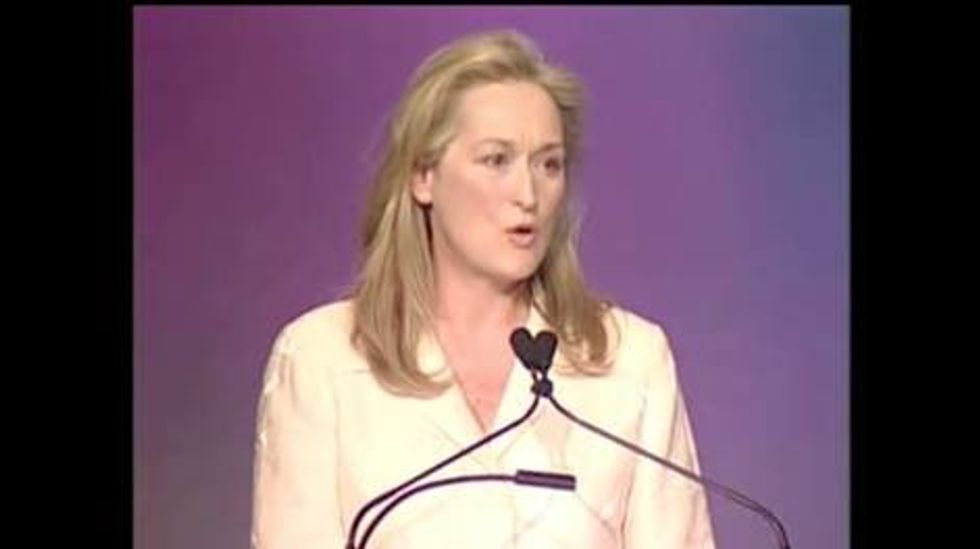 Meryl Streep Asks About The Function of Empathy in Humans