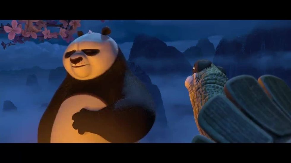Inspirational Kung Fu Panda Scene