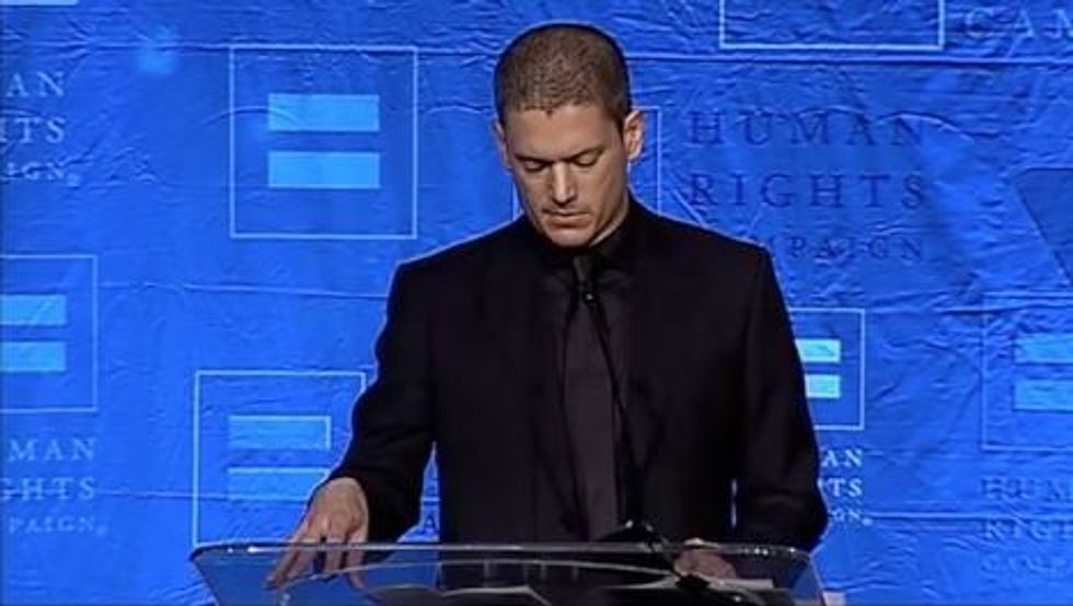 Wentworth Miller: A Message About Love And Tolerance