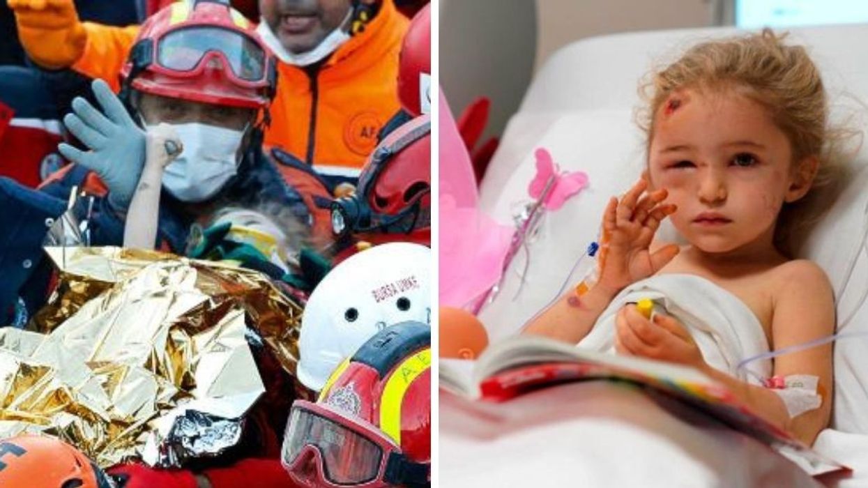 3-Year-Old Girl Rescued After 65 Hours Trapped Under Earthquake Rubble