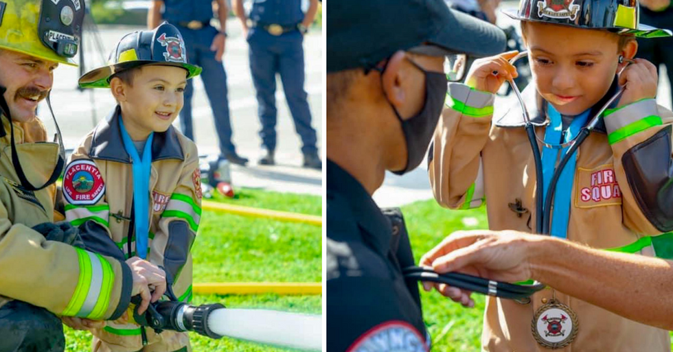 Brave 4-Year-Old Saves Brother From Drowning, Gets Offered Job At Fire Department