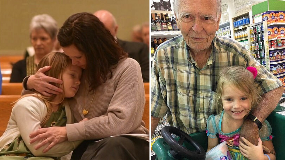 4-Year-Old Reaches Out to Grieving Elderly Man in a Store - What Happens Next is Amazing
