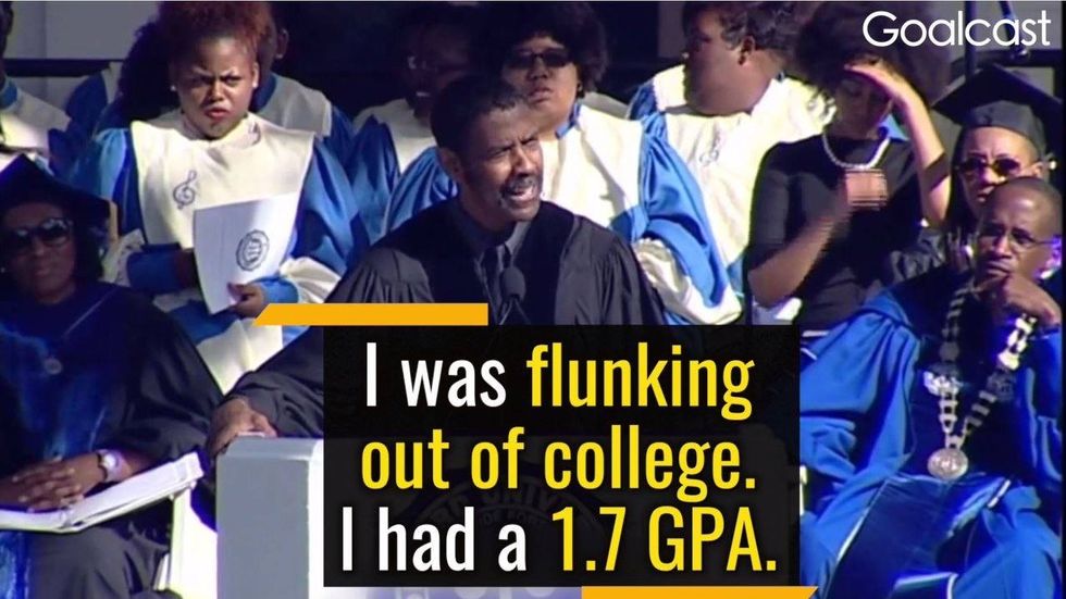 Denzel Washington: I Had a 1.7 GPA