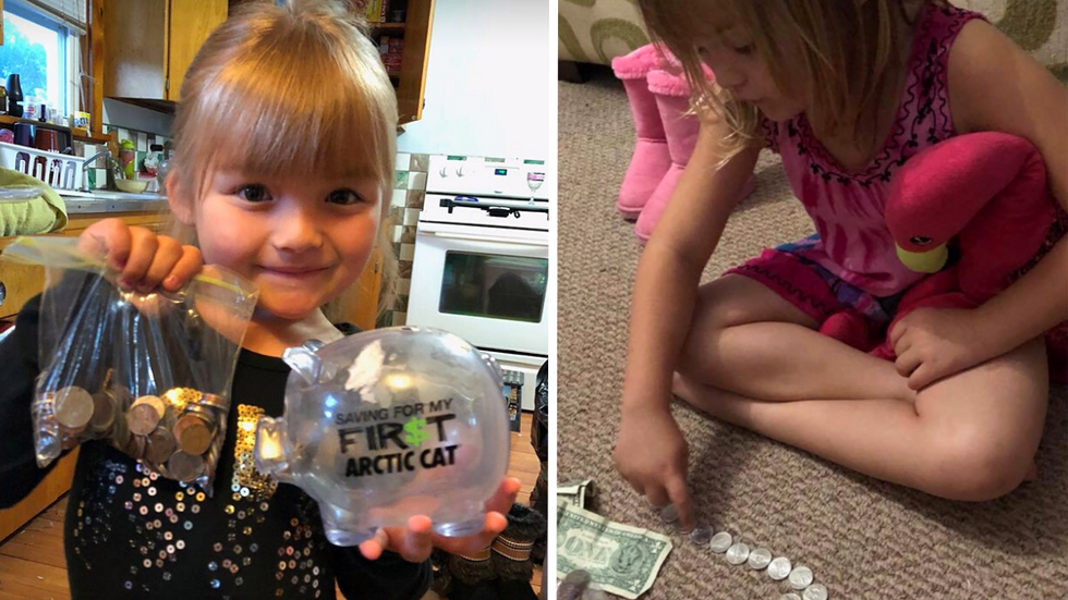 Selfless 5-Year-Old Gives All Her Saved Money To Friend In Need - Receives An Unexpected Reward