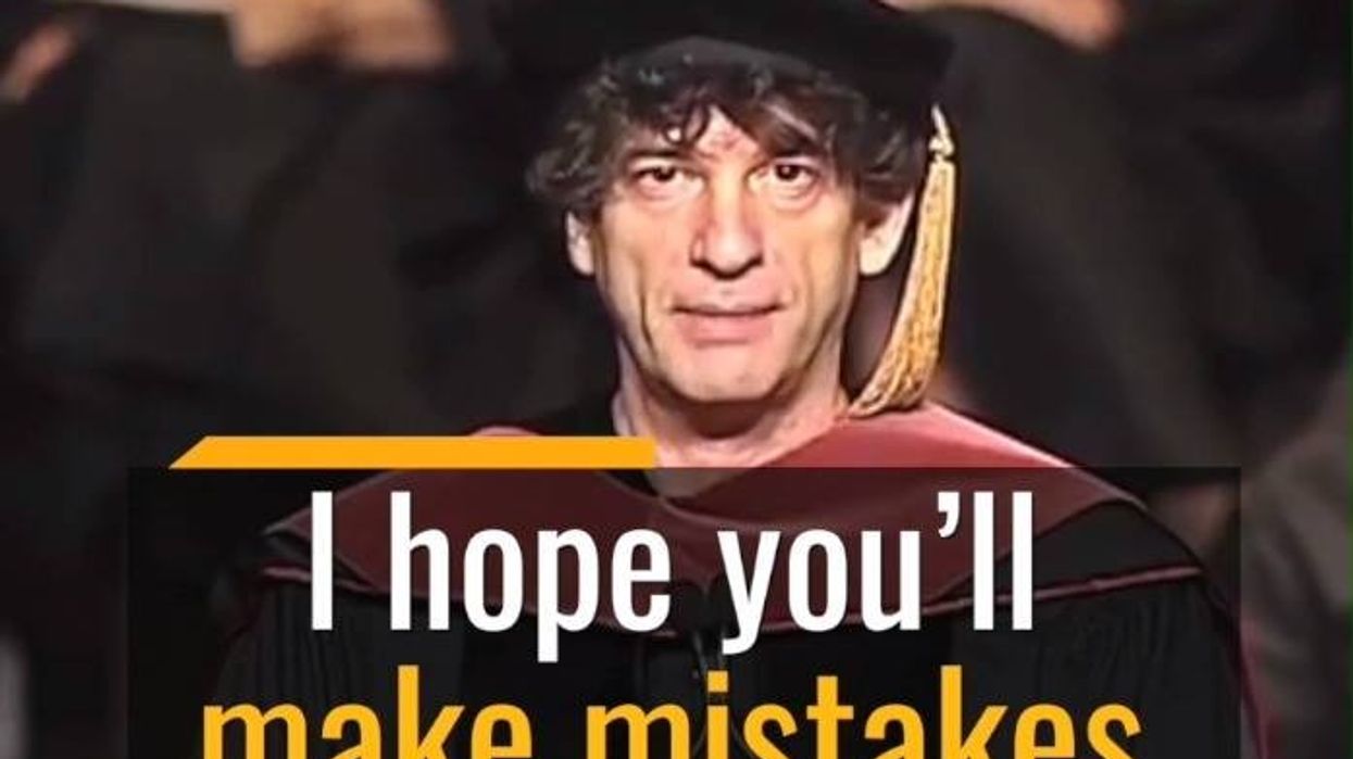 Neil Gaiman: Hope You Fail