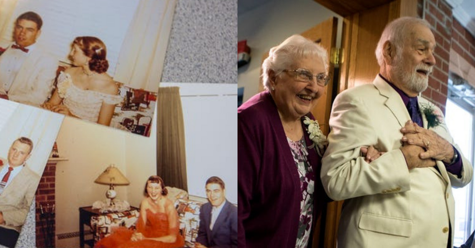 64 Years After Their Breakup, He Drove 500 Miles to Marry His High School Sweetheart