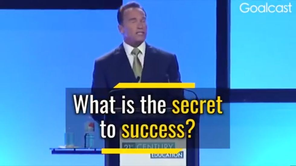 These are Arnold Schwarzenegger's 5 Rules for Success
