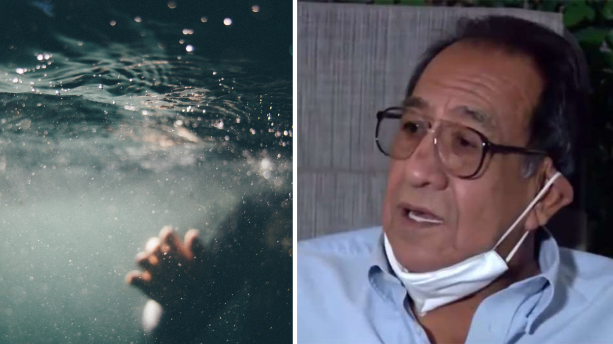 Heroic 80-Year-Old Witnesses Car Sink Into A Canal, Jumps Into Action To Save Driver