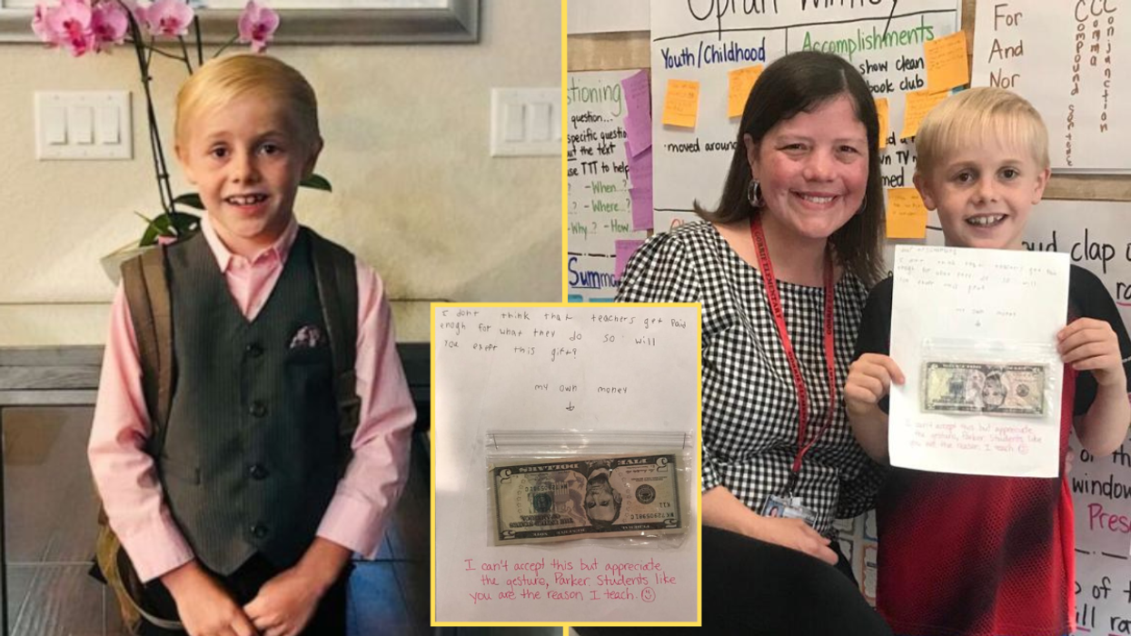 Parents Find Out Their 9-Year-Old Son Has Given $15 to His Teacher - The Reason Why Brings Them to Tears
