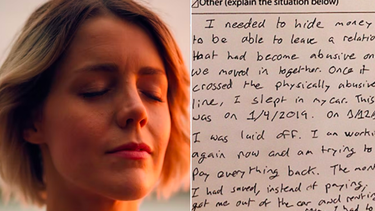 Abused Woman Fleeing From Domestic Violence Can’t Make Her Loan Payments — And Then a Phone Call Turns Her Life Around