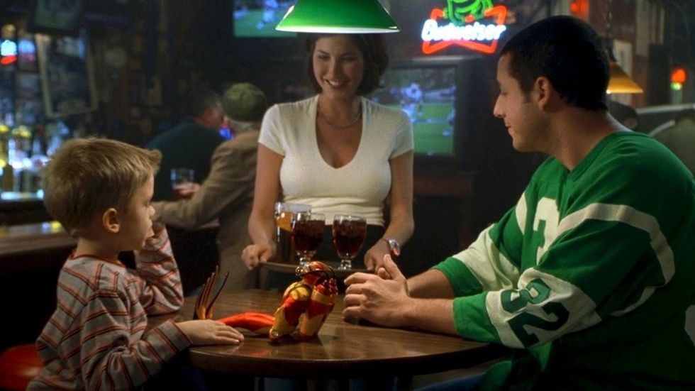 Adam sandler wife big daddy movie