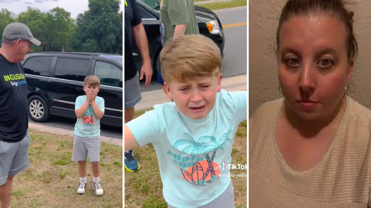 After Sleeping on Garage Floor, Homeless Boy Sobs When He Learns His Family Finally Has a House