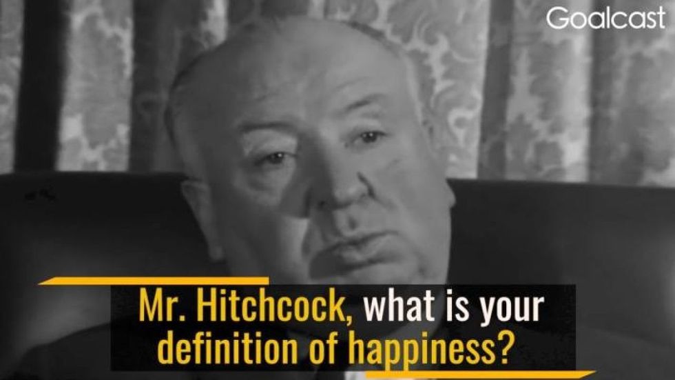 Alfred Hitchcock: What Happiness Means to Me