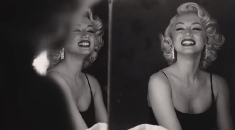 Ana De Armas as Marilyn Monroe in Netflix's 