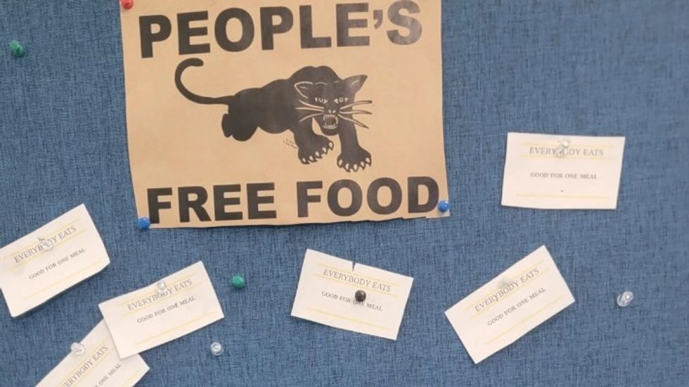 announcements on a bulletin board