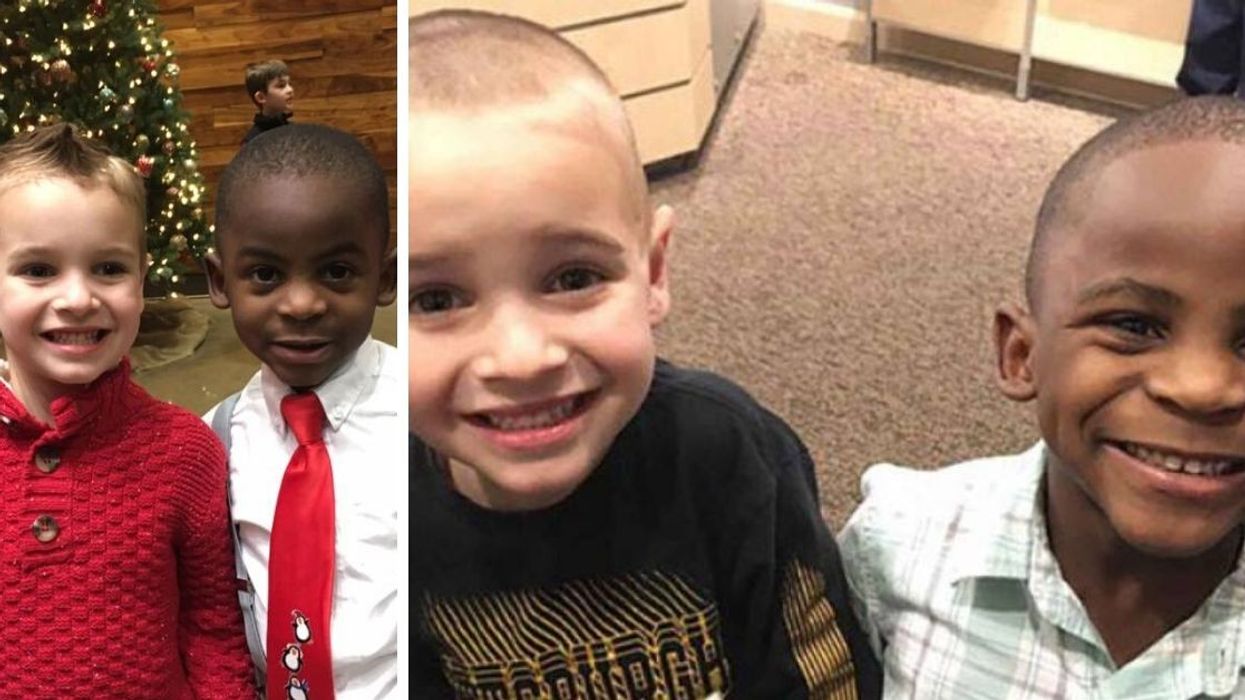 5-Year-Old Best Friends Get Matching Haircuts to Confuse Teacher