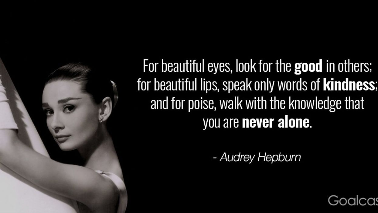 Top 28 Most Inspiring Audrey Hepburn Quotes to Open Your Heart