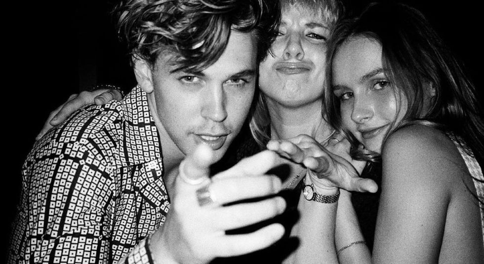 Austin Butler and friends on Instagram.