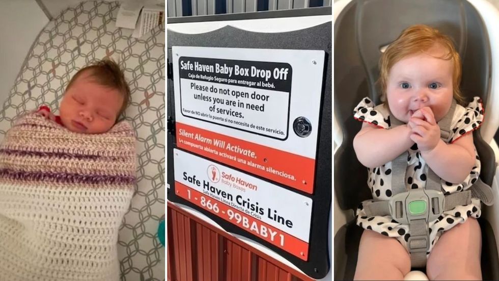 Woman Leaves Her Newborn Baby Girl in a Drop Box - The Firefighter Who Found Her Just Became Her Dad