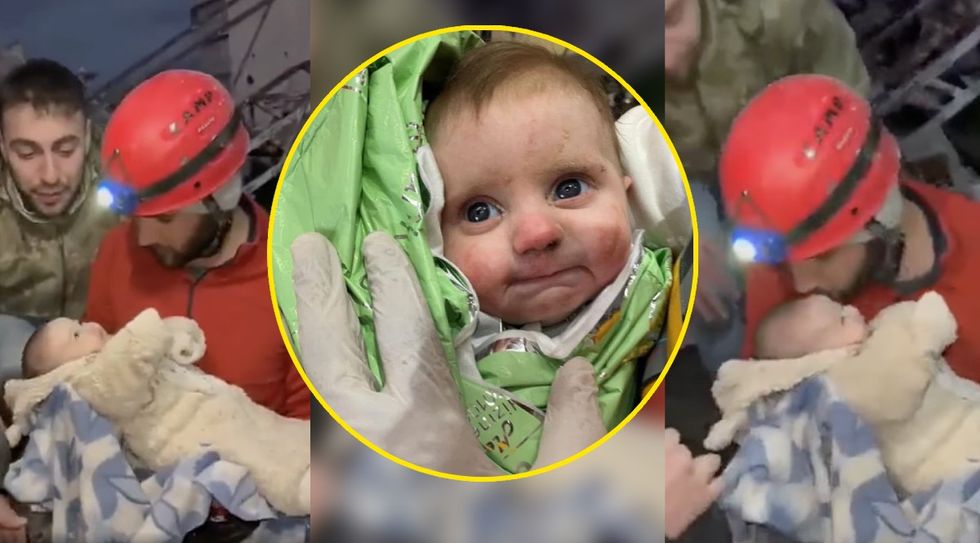 Baby Miraculously Survives Earthquake After Nearly 130 Hours Without Food or Milk (VIDEO)