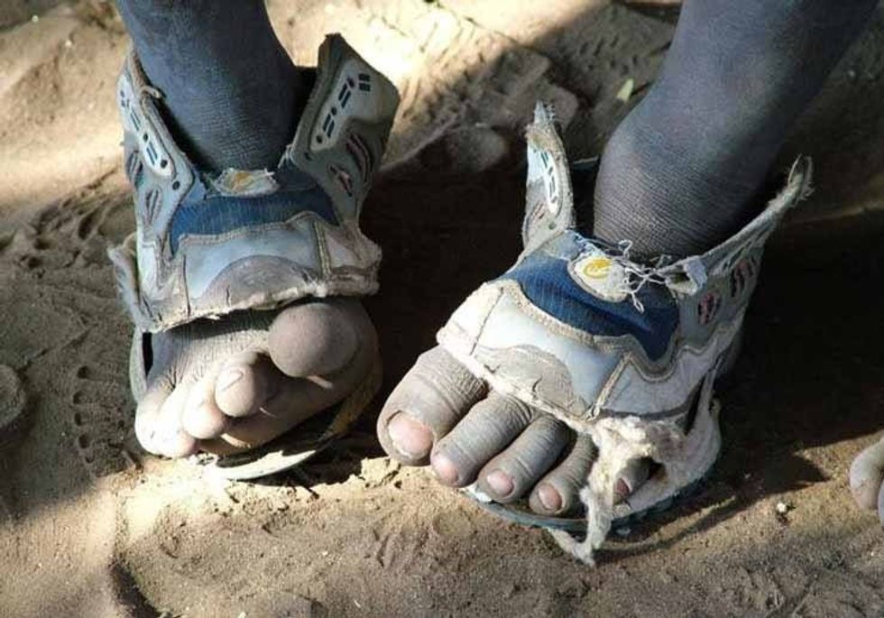 Genius Nonprofit Makes Shoes that Grow Along With the Kids that Wear Them