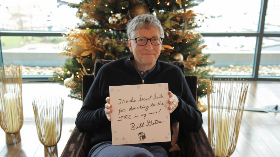 Bill Gates Played Secret Santa with a Complete Stranger, and Received a Perfect Gift