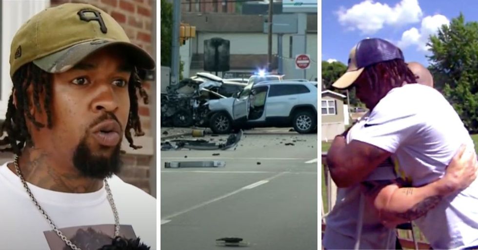 Man Saves Cop From A Deadly Car Crash Despite His Past With The Police