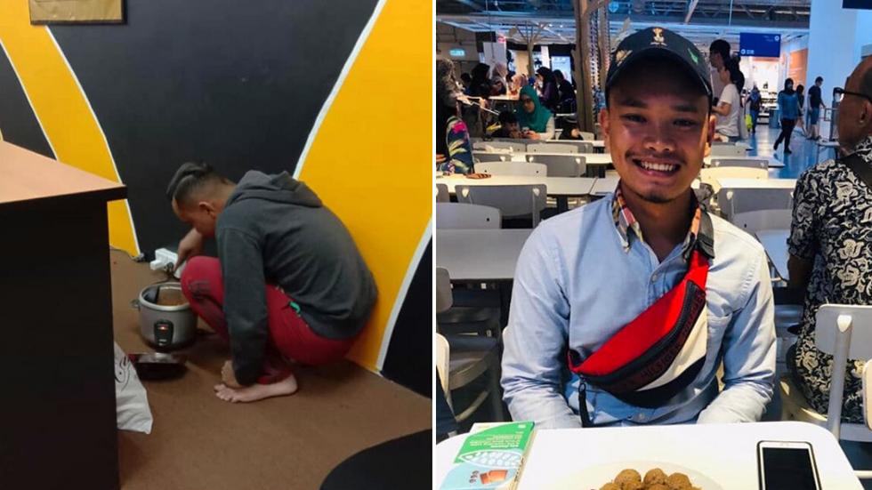Boss Catches Employee Cooking Rice In The Office One Evening - The Reason Why Brings Him To Tears