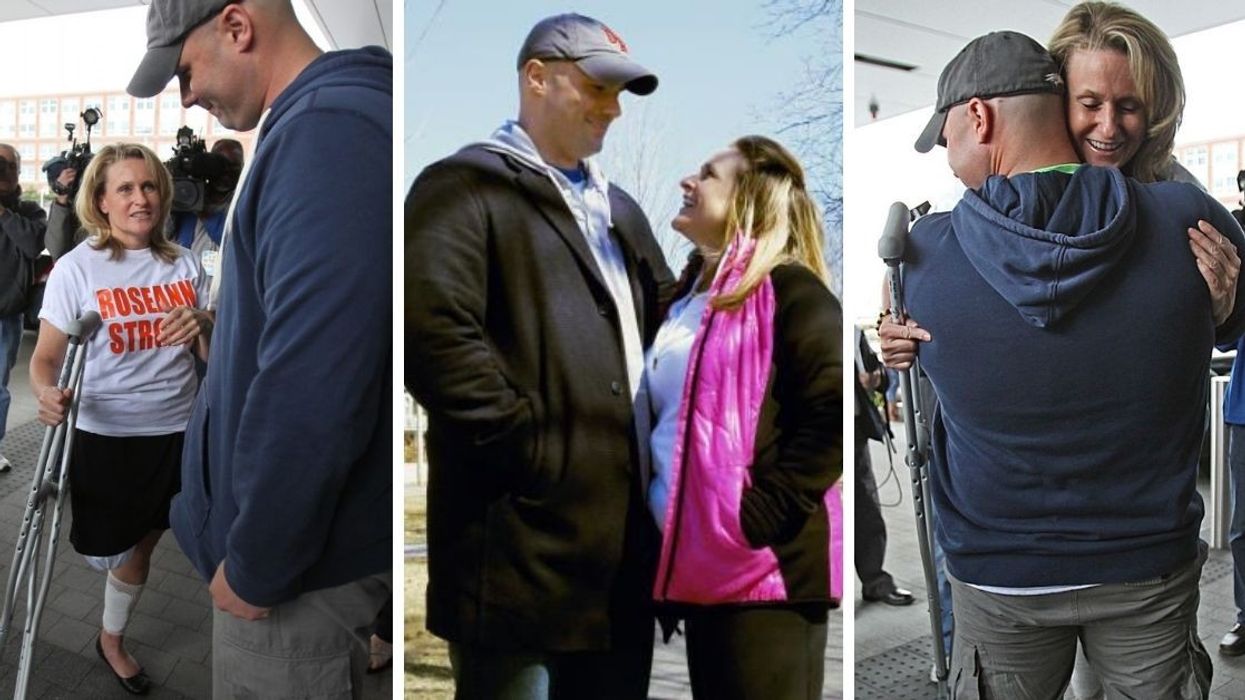 Boston Marathon Bombing Survivor Marries The Firefighter Who Saved Her Life