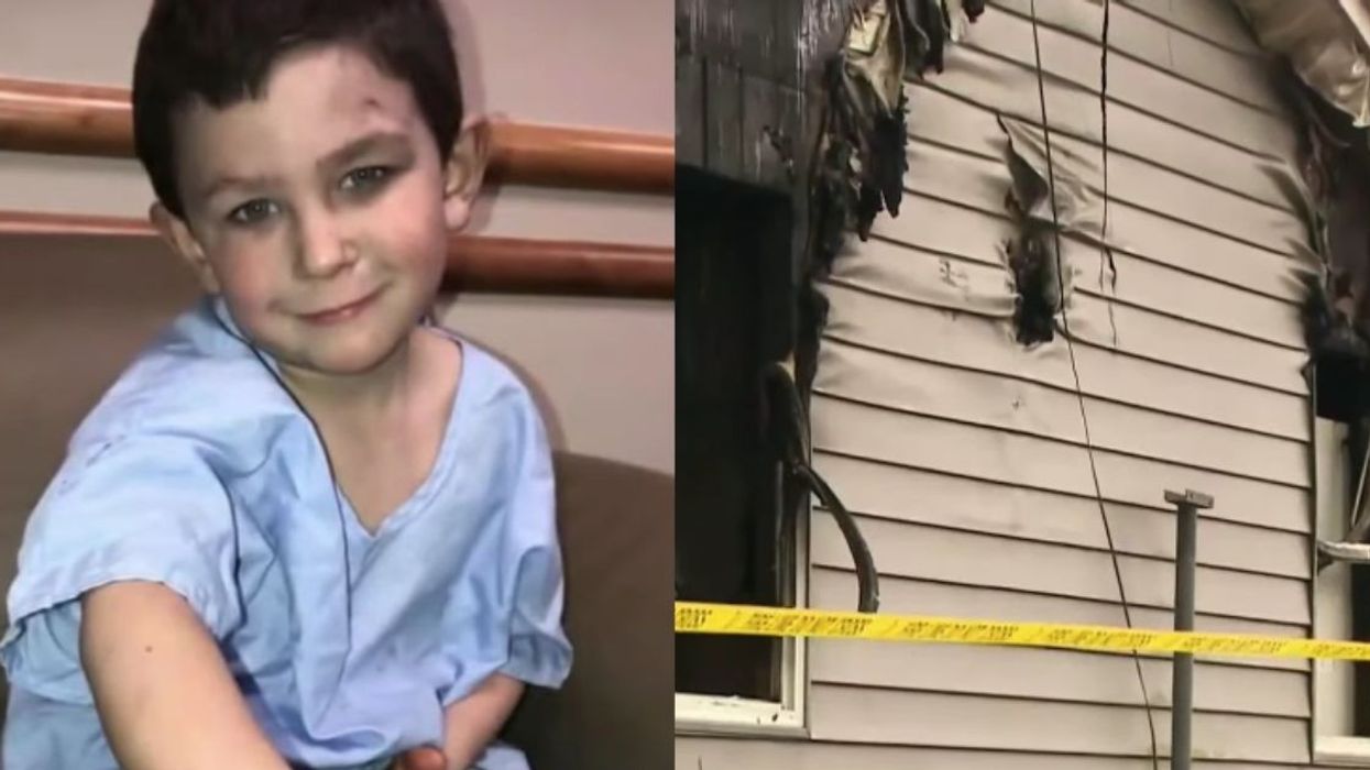 5-Year-Old Boy Saves His Family From a House Fire by Braving the Flames Twice