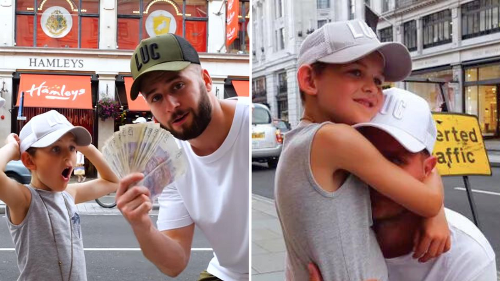 Man Gives His 6-Year-Old $600 to Go on a Shopping Spree - Little Did He Know His Son Had Other Plans With the Money