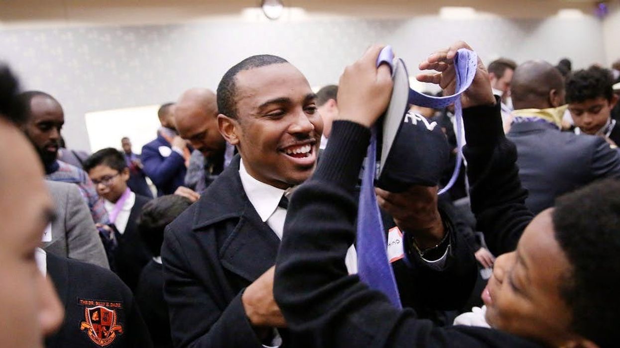The 600 Extraordinary Men of Dallas – How Tying a Tie Can Change a Life