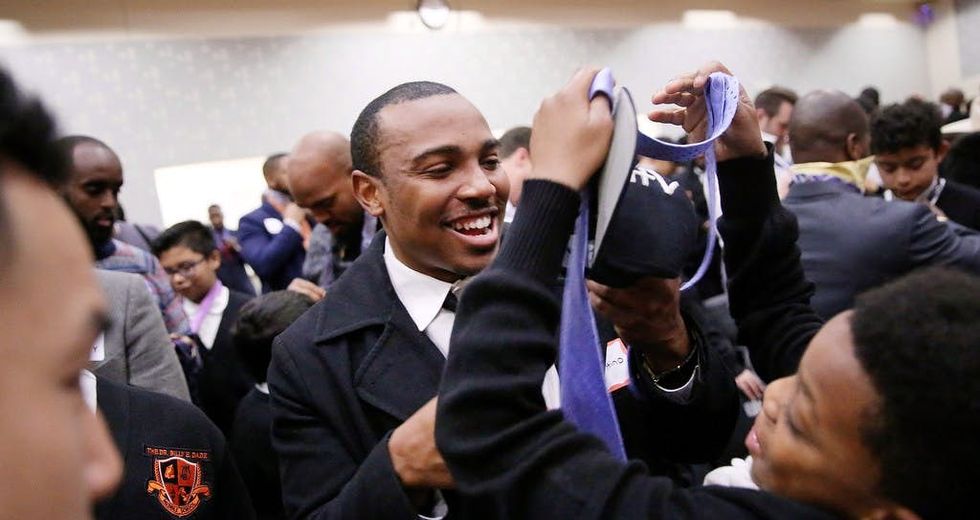 The 600 Extraordinary Men of Dallas – How Tying a Tie Can Change a Life