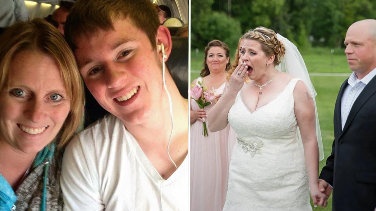 Bride Leaves Empty Seat for Late Son - Breaks Down When This Person Takes His Place Instead