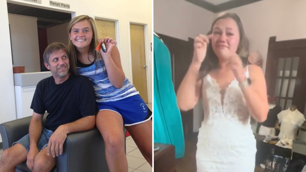 Bride Wears Her Wedding Dress - And Sobs When She Finds Out What Her Mom Had Planned Behind Her Back
