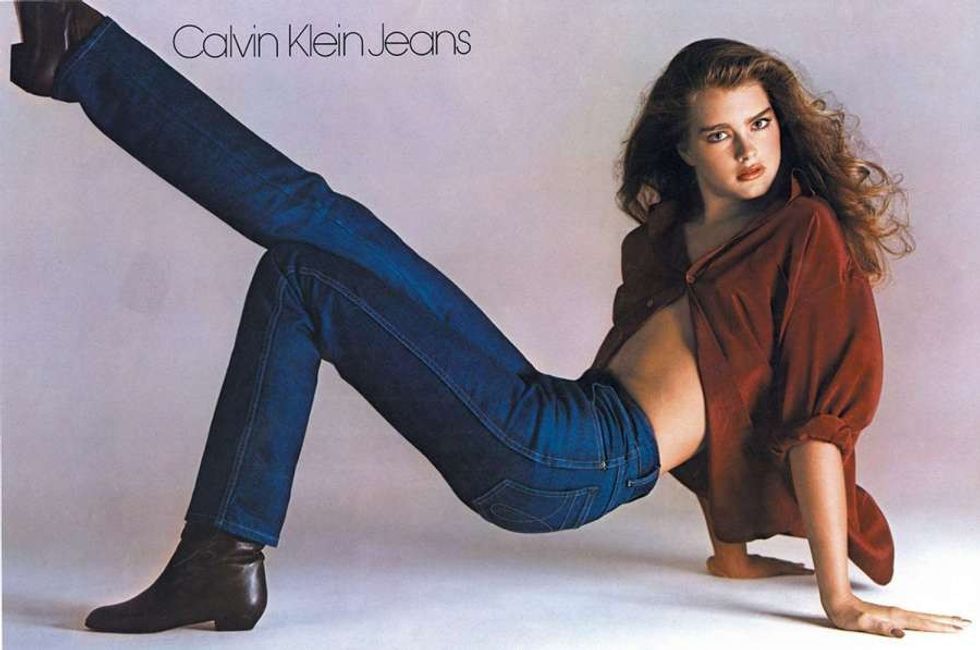 Brooke Shields in Calvin Klein Jeans