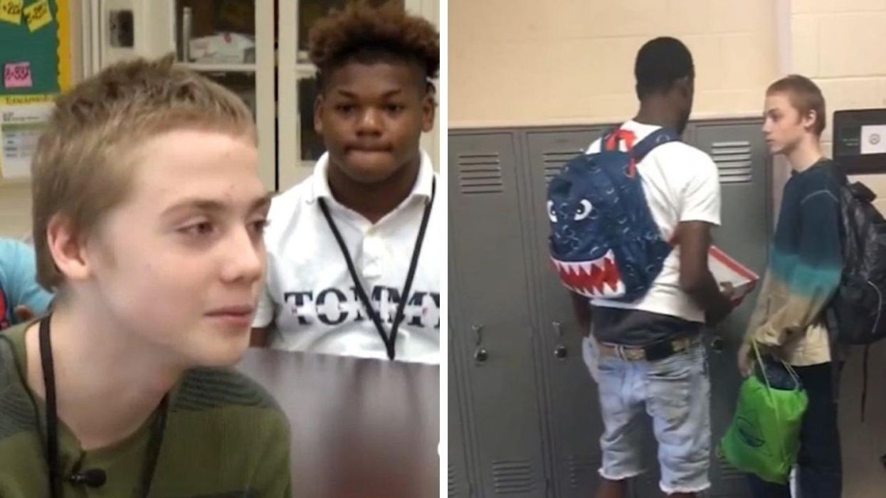 Boy Bullied For Wearing The Same Clothes Gets Major Surprise From 2 Classmates