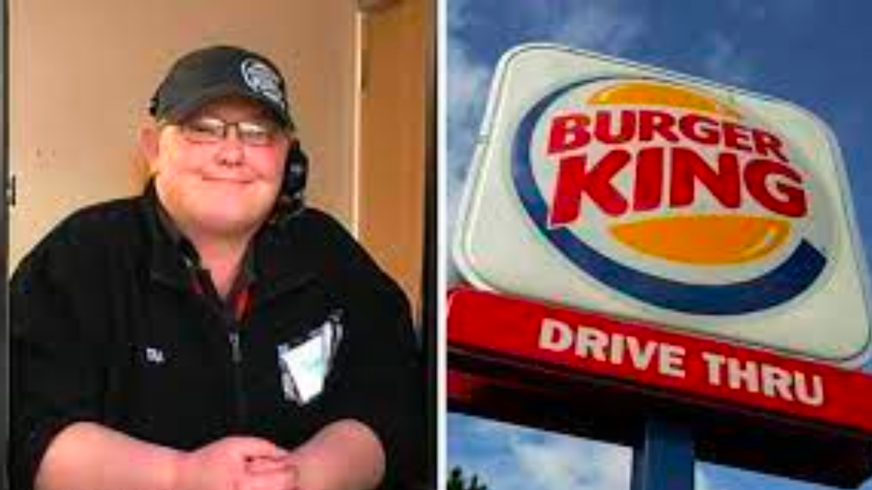 Burger King Employee Saves a Diabetic Woman Slurs Her Words at Drive-Thru Window - Goalcast