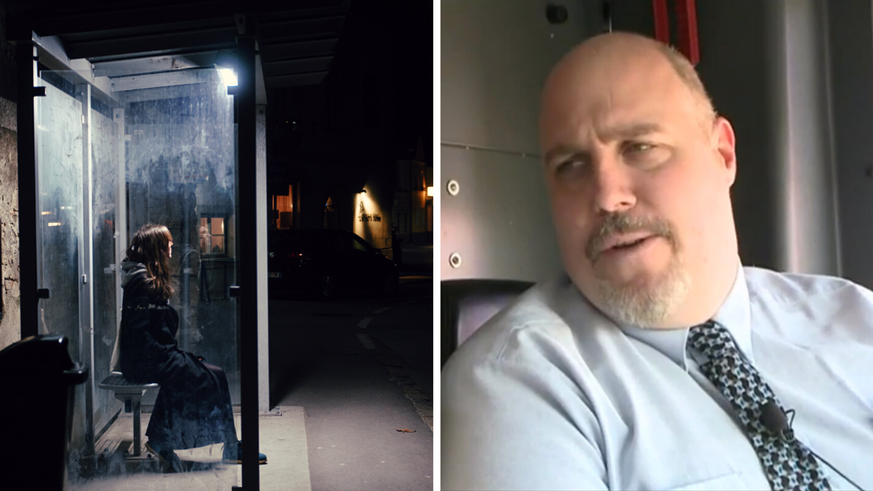 Bus Driver Realizes Something Is Wrong When Woman Sitting Alone At Station Refuses To Get On