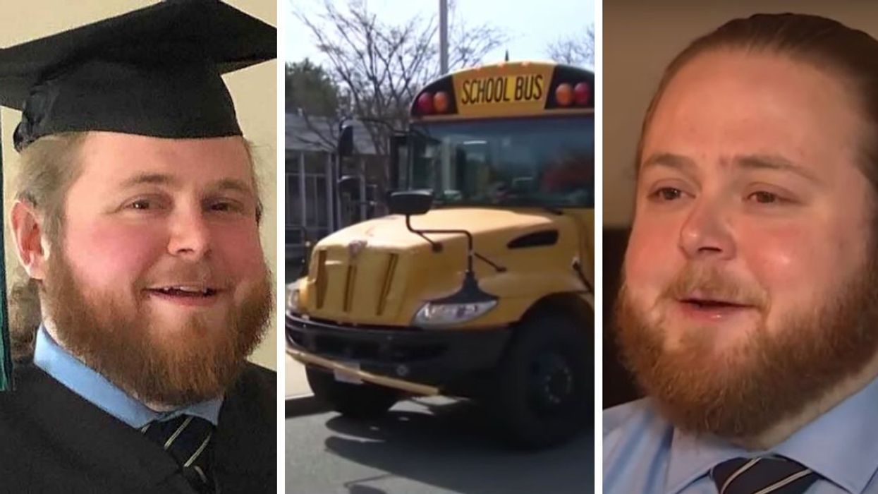 Encouraged By Students, School Bus Driver Gets College Degree He Always Wanted