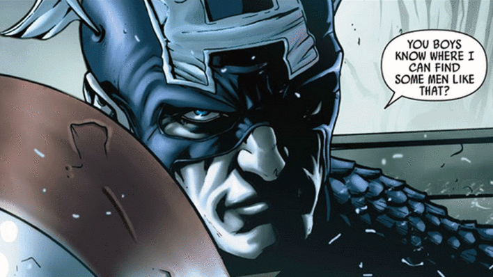 Captain America in Dark Reign: New Nation