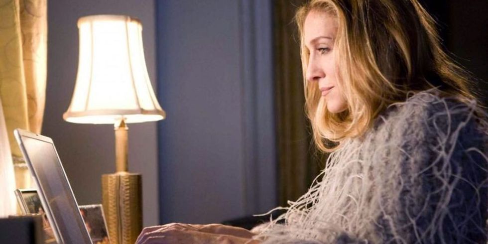 Carrie Bradshaw on Twitter</p><p>