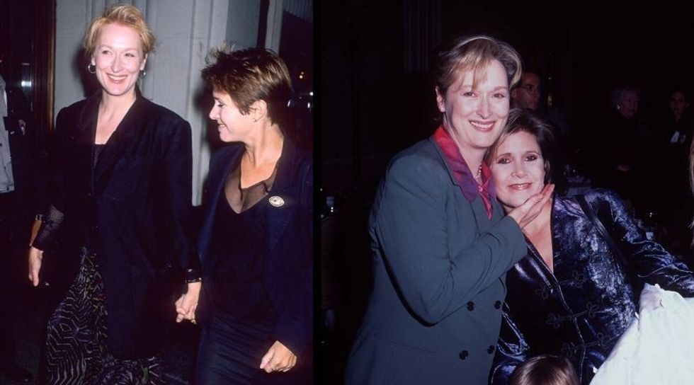 Meryl Streep Saved Carrie Fisher By Embracing Her Flaws