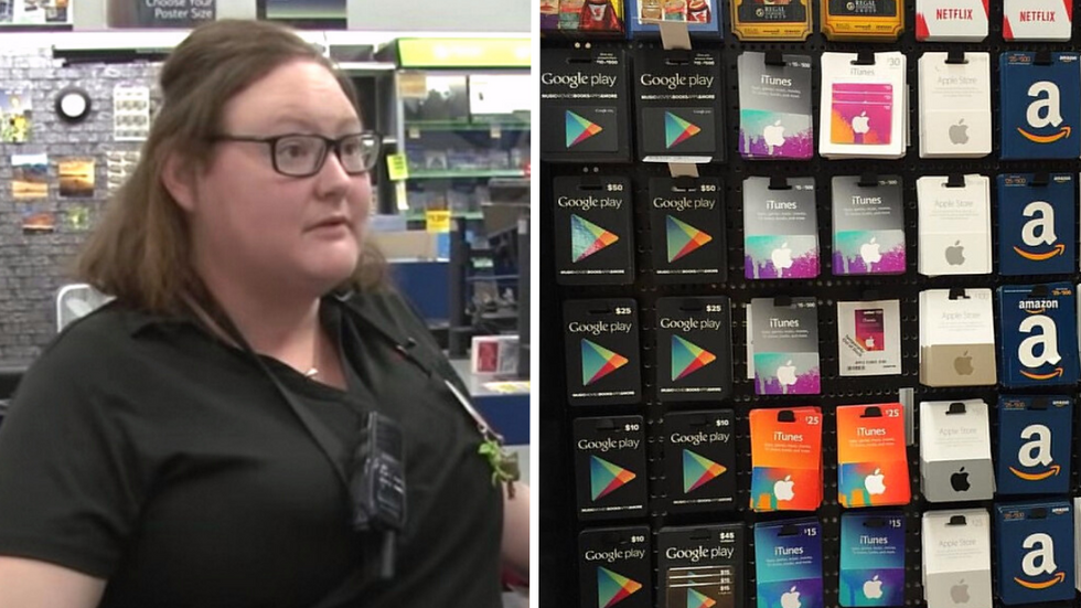 Cashier Realizes Something Is Wrong When A Customer Tries To Purchase Gift Cards Worth $200