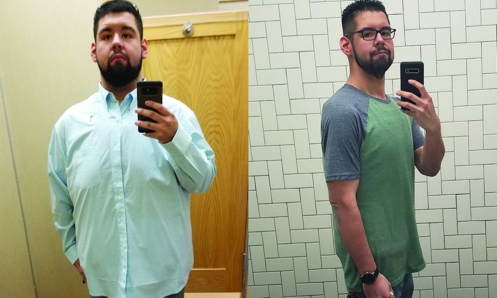 Determined Man Loses 331 Pounds to Save His Heart After Health Scare